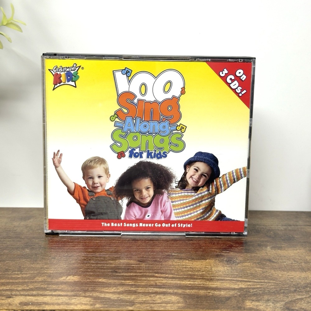 Cedarmont Kids – 100 Sing-Along Songs for Kids 3xCD Children's Music Cedarmont‎